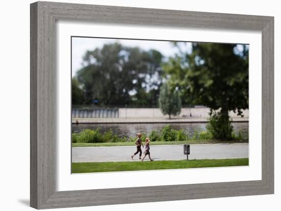 People Playing-Felipe Rodriguez-Framed Photographic Print