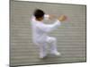 People Practice Taichi, China-Keren Su-Mounted Photographic Print