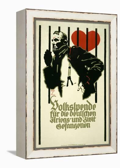 People's Fund for German War and Civil Prisoners-Ludwig Hohlwein-Framed Stretched Canvas