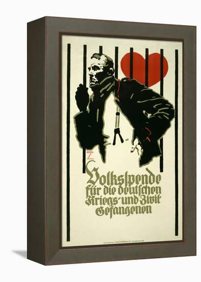 People's Fund for German War and Civil Prisoners-Ludwig Hohlwein-Framed Stretched Canvas