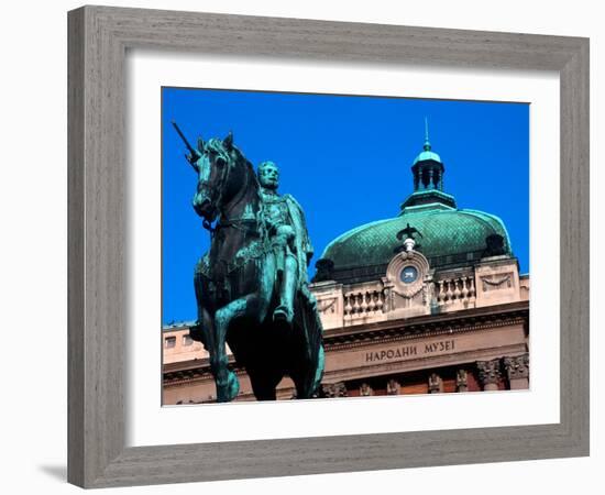 People's Museum, Belgrade, Serbia-Russell Gordon-Framed Photographic Print