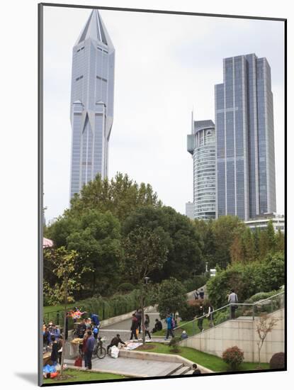 People's Square, Shanghai, China, Asia-Amanda Hall-Mounted Photographic Print