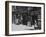 People Shopping at Small Jewish Businesses on a Street in the Jewish Quarter-null-Framed Photographic Print