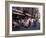 People Sitting at an Outdoor Restaurant, Little Italy, Manhattan, New York State-Yadid Levy-Framed Photographic Print