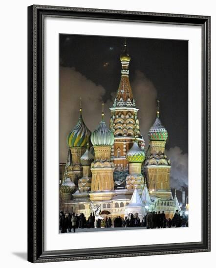 People Stroll-null-Framed Photographic Print