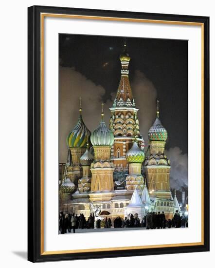 People Stroll-null-Framed Photographic Print