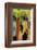 People Strolling under Trees-Auguste Macke-Framed Giclee Print