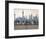 People Viewing the Pudong Skyline and the Oriental Pearl Tower from the Bund, Shanghai, China, Asia-Amanda Hall-Framed Photographic Print