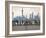 People Viewing the Pudong Skyline and the Oriental Pearl Tower from the Bund, Shanghai, China, Asia-Amanda Hall-Framed Photographic Print