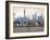 People Viewing the Pudong Skyline and the Oriental Pearl Tower from the Bund, Shanghai, China, Asia-Amanda Hall-Framed Photographic Print