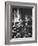 People Waiting in Front of the Brightly Lighted Empire Theatre for the Royal Film Performance-Cornell Capa-Framed Photographic Print