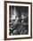 People Waiting in Front of the Brightly Lighted Empire Theatre for the Royal Film Performance-Cornell Capa-Framed Photographic Print