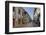 People walking on street, Calle Crisologo, Vigan, Ilocos Sur, Philippines-null-Framed Photographic Print