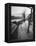 People Walking Through Dublin in the Rain-Tony Linck-Framed Premier Image Canvas