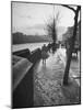 People Walking Through Dublin in the Rain-Tony Linck-Mounted Photographic Print