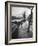 People Walking Through Dublin in the Rain-Tony Linck-Framed Photographic Print