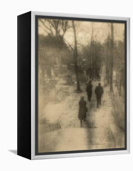 People Walking-Kevin Cruff-Framed Premier Image Canvas