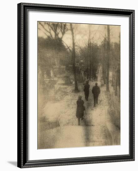 People Walking-Kevin Cruff-Framed Photographic Print