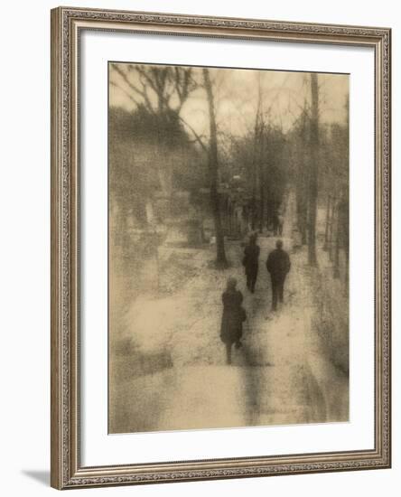 People Walking-Kevin Cruff-Framed Photographic Print