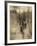 People Walking-Kevin Cruff-Framed Photographic Print