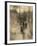 People Walking-Kevin Cruff-Framed Photographic Print