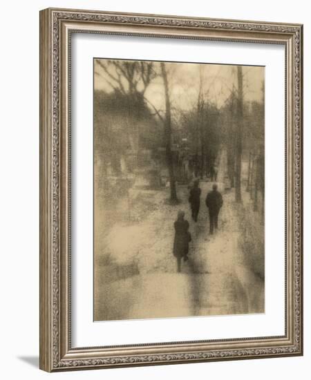 People Walking-Kevin Cruff-Framed Photographic Print