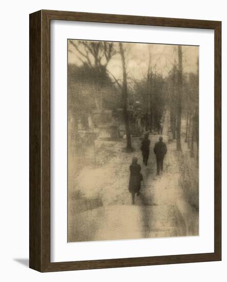 People Walking-Kevin Cruff-Framed Photographic Print