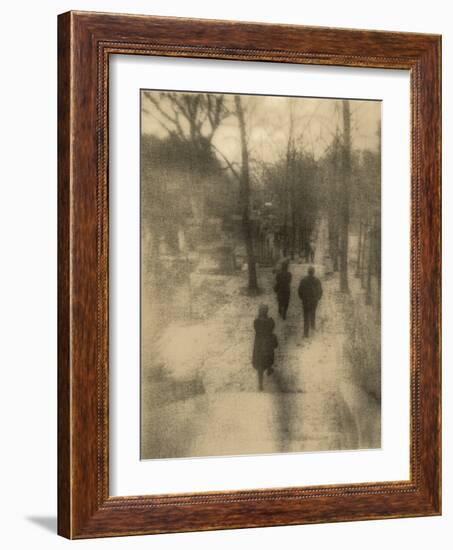 People Walking-Kevin Cruff-Framed Photographic Print