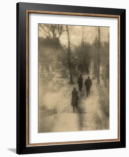 People Walking-Kevin Cruff-Framed Photographic Print