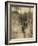 People Walking-Kevin Cruff-Framed Photographic Print