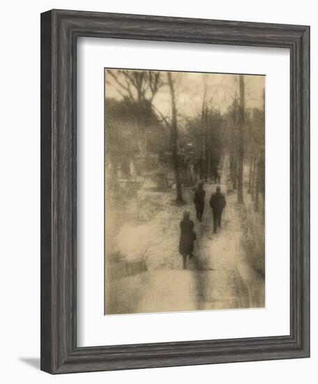 People Walking-Kevin Cruff-Framed Photographic Print