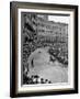 People Watching Horse Race that Is Traditional Part of the Palio Celebration-Walter Sanders-Framed Photographic Print
