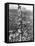 People Watching Mohandas K. Gandhi's Funeral from Tower-Margaret Bourke-White-Framed Premier Image Canvas