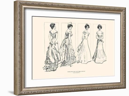 People Who Will Have Their Own Way-Charles Dana Gibson-Framed Premium Giclee Print