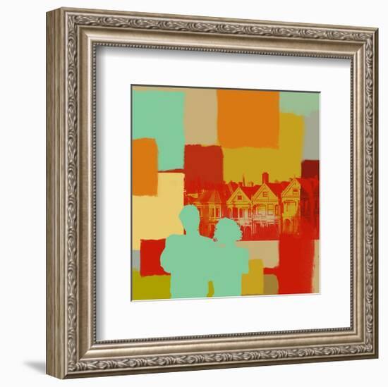 People-Yashna-Framed Art Print