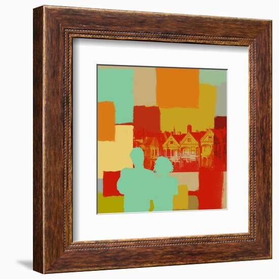 People-Yashna-Framed Art Print