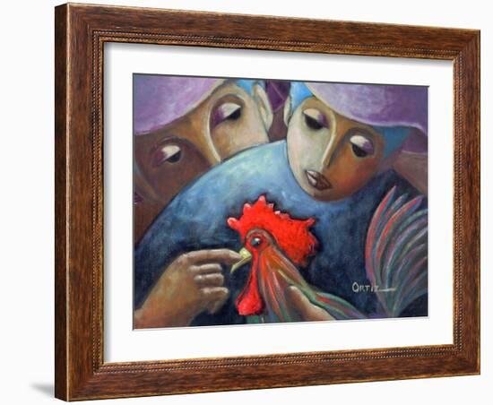 People-Oscar Ortiz-Framed Giclee Print