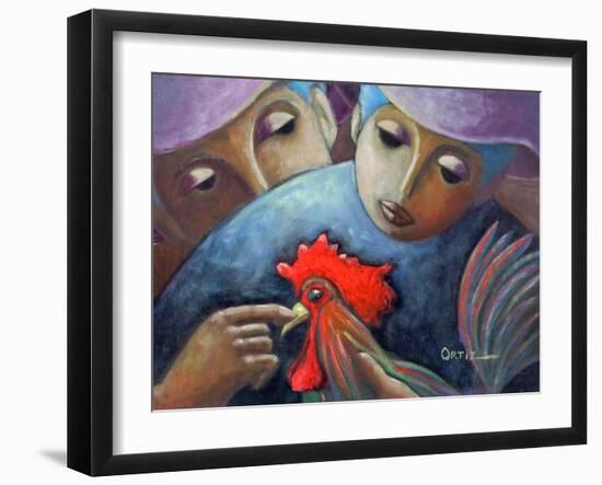 People-Oscar Ortiz-Framed Giclee Print