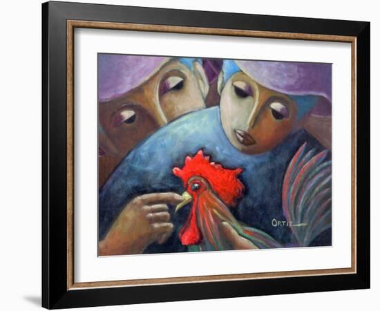 People-Oscar Ortiz-Framed Giclee Print