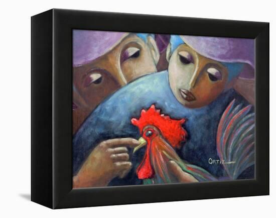 People-Oscar Ortiz-Framed Premier Image Canvas