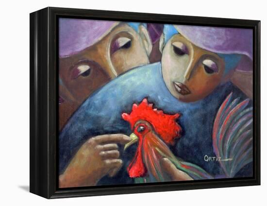 People-Oscar Ortiz-Framed Premier Image Canvas