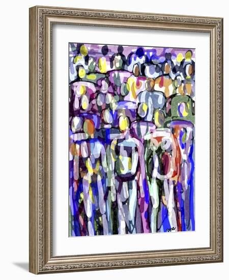 Peoples-Diana Ong-Framed Giclee Print