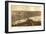 Peoria, Illinois - Panoramic Map-Lantern Press-Framed Art Print