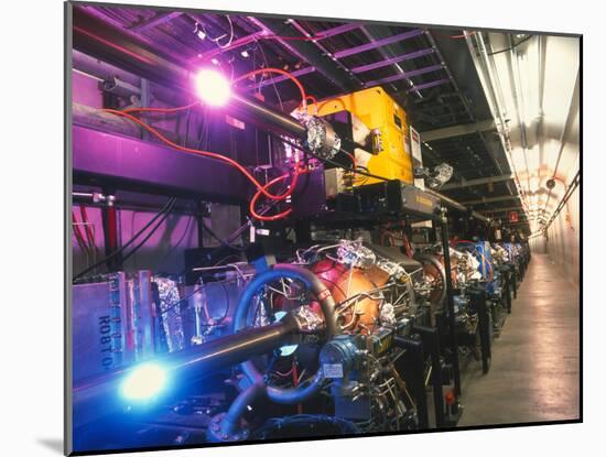 PEP-II Particle Collider, SLAC-David Parker-Mounted Photographic Print