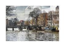 Zwanenburgwal Canal-Pep Ventosa-Giclee Print