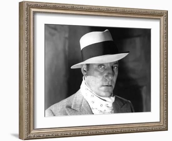 PEPE LE MOKO de JulienDuvivier avec Jean Gabin, 1937.-null-Framed Photo