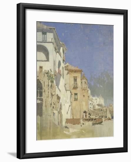 Pepinella Palace in Amalfi, Pietro Scoppetta-null-Framed Giclee Print