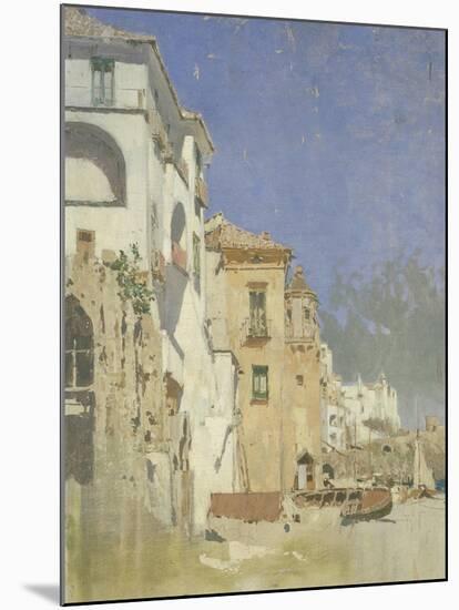 Pepinella Palace in Amalfi, Pietro Scoppetta-null-Mounted Giclee Print