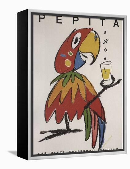 Pepita the Parrot-Vintage Apple Collection-Framed Premier Image Canvas