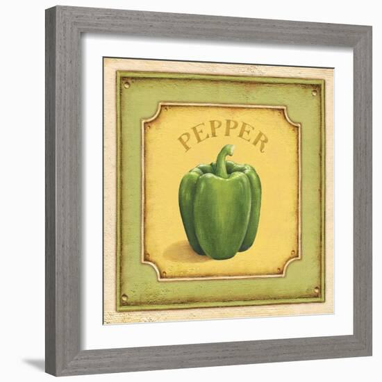 Pepper-Daphne Brissonnet-Framed Art Print